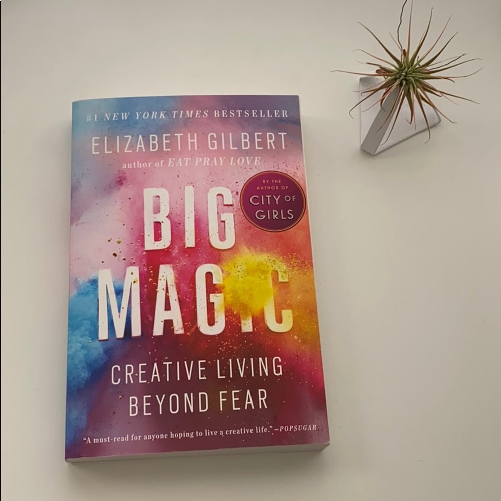 Big Magic - by Elizabeth Gilbert (Paperback)